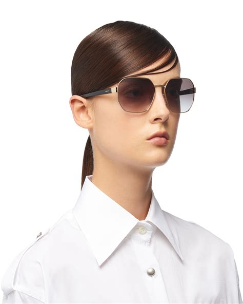 prada sonnenbrillen beige|Women's Sunglasses .